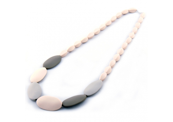 Koo-di Pebbles Teether Necklace - Natural